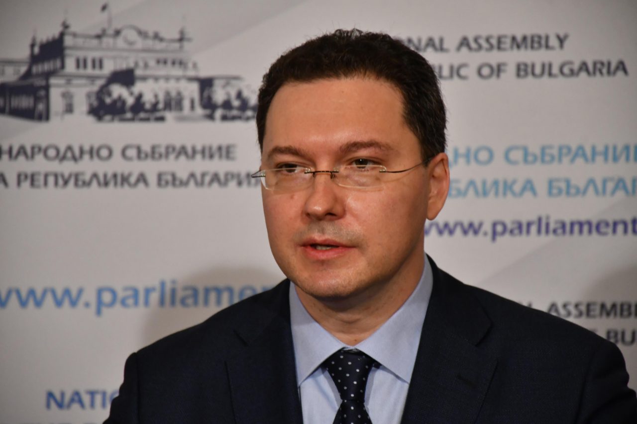 Кандидатът за премиер на ГЕРБ Даниел Митов