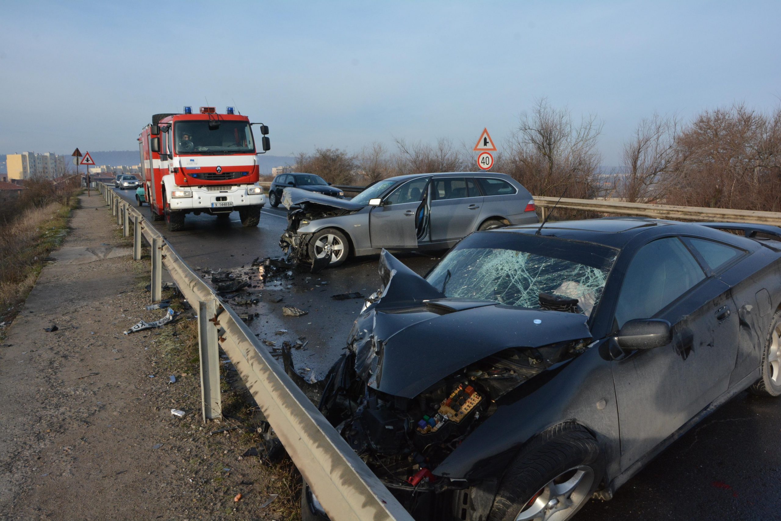 Катастрофа с жертва е възникнала тази сутрин на Подбалканския път