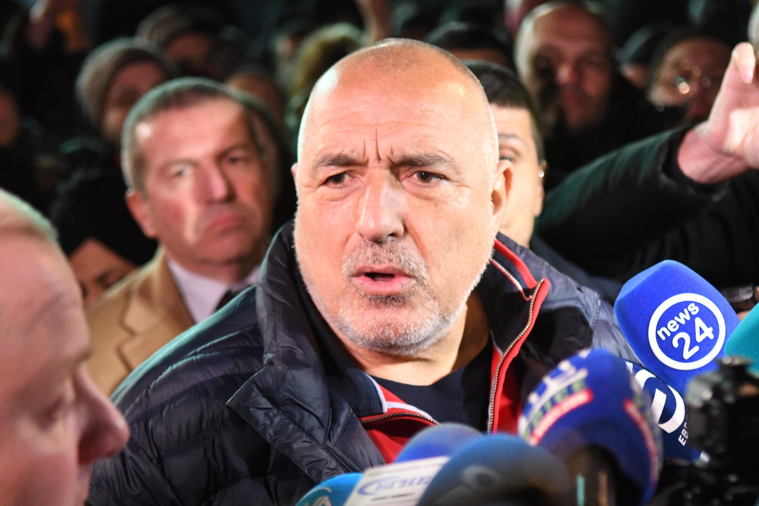Лидерът на ГЕРБ Бойко Борисов отправи остри думи срещу съпредседателя
