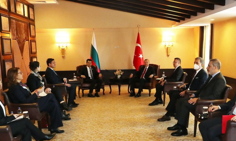 На срещата си с турският президент Реджеп Ердоган премиерът на