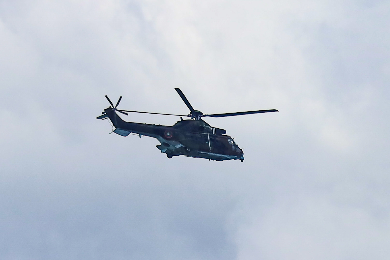Екипаж от авиобаза Крумово с вертолет Кугар беше задействан в