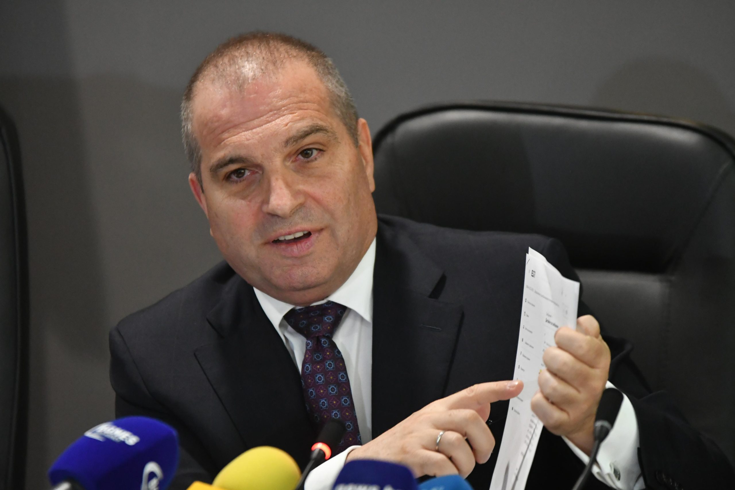 Министърът на регионалното развитие и благоустройството в оставка Гроздан Караджов