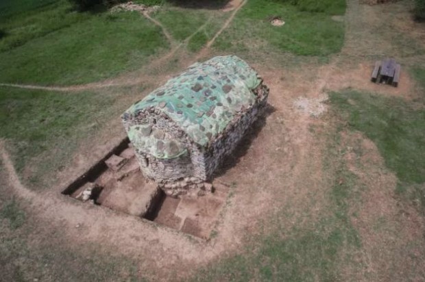 Археологически проучвания на средновековния некропол около храма 8222 Св Великомъченик Георги