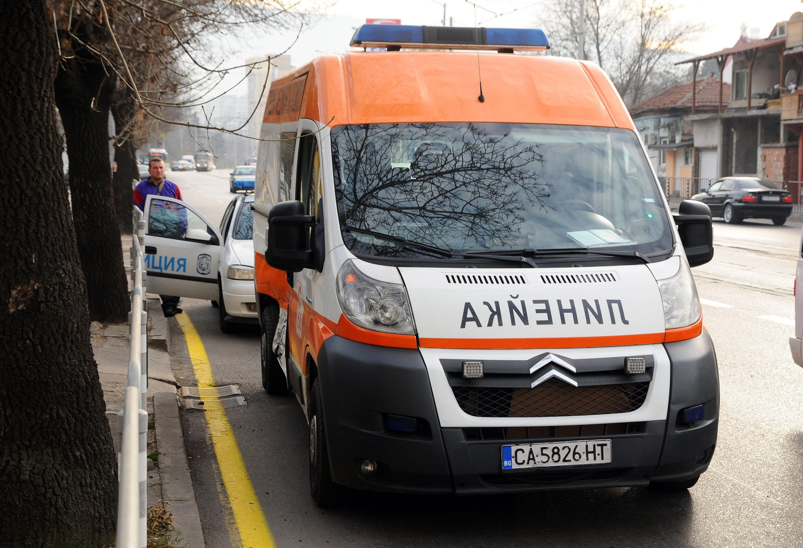 Вчера около обяд във Варна се е случил пътен инцидент