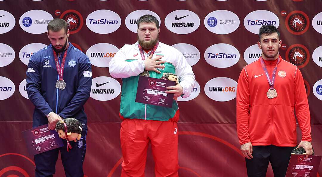Българският борец Георги Иванов триумфира с европейската титла на първенството