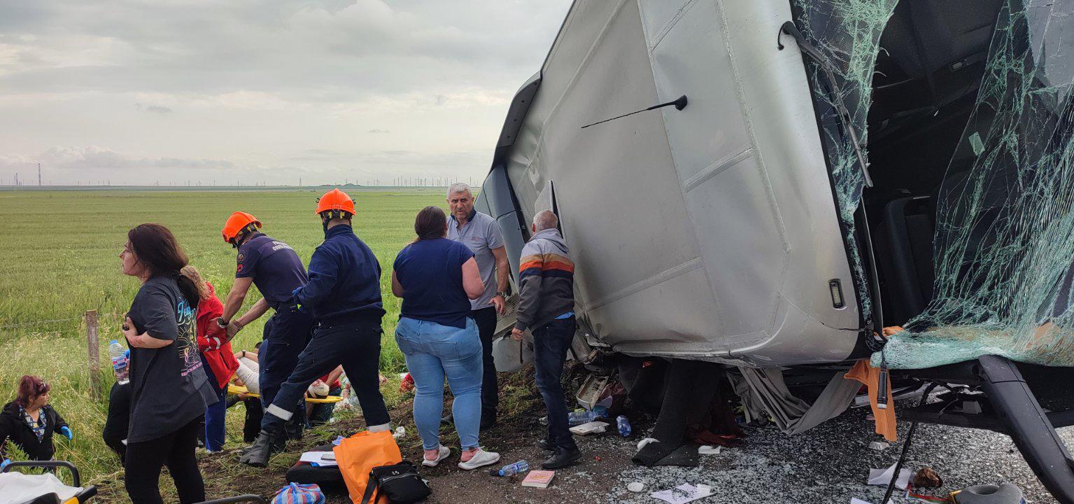 Пресцентърът на ОДМВР Бургас съобщи какво е състоянието на пътниците пострадали