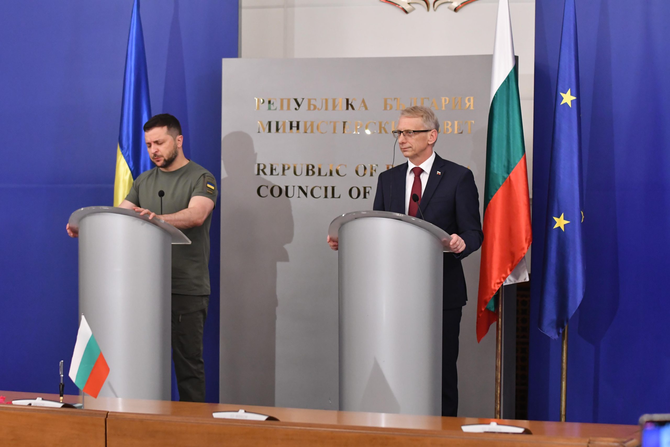България и Украйна подписаха съвместна декларация относно европейската ориентация на