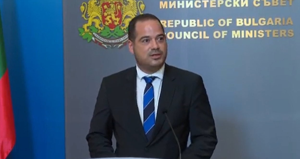 Министърът на вътрешните работи Калин Стоянов с реакция след отказа