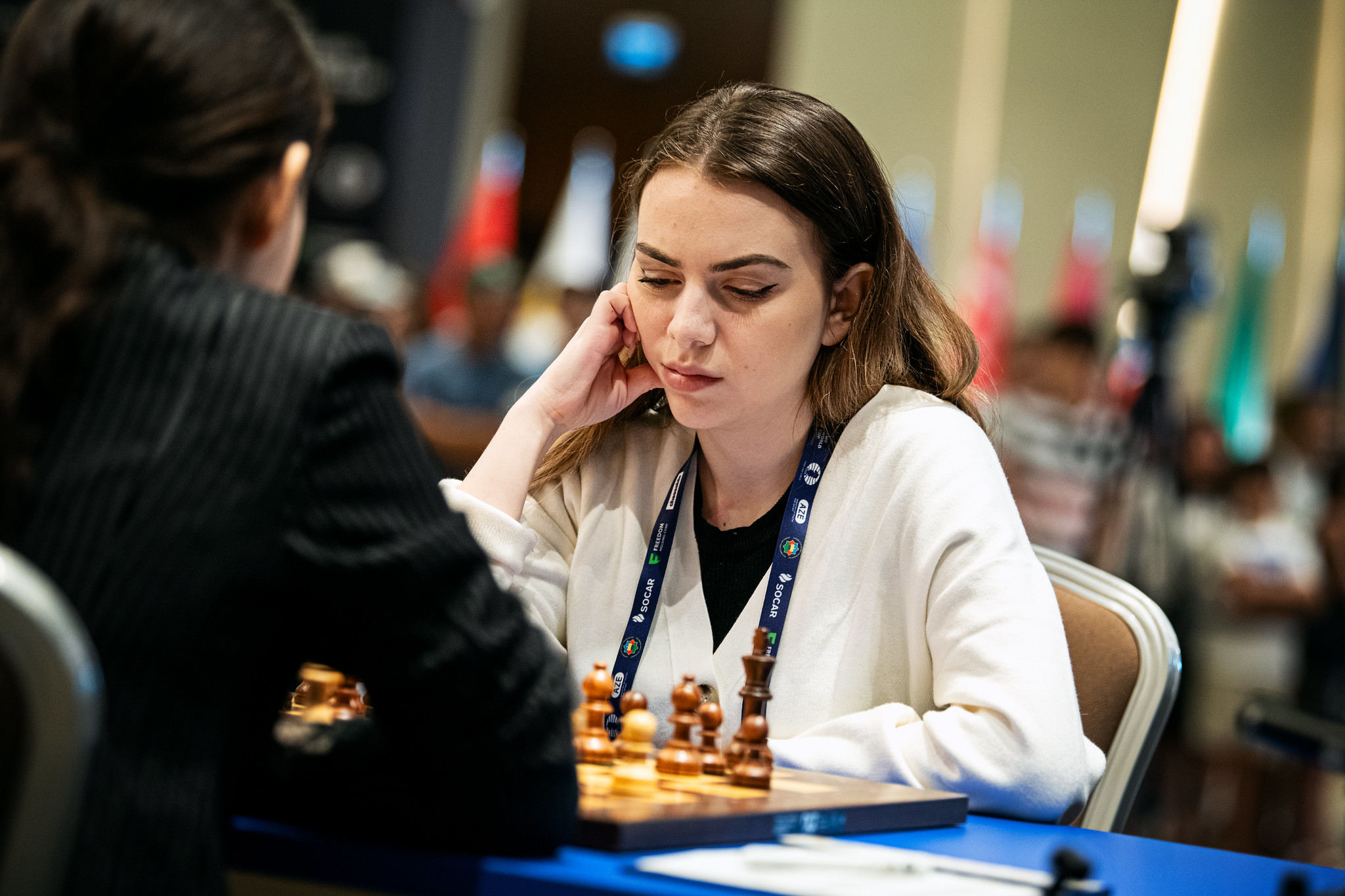 Руската шахматистка Александра Горячкина заяви че най силната ѝ конкурентка на