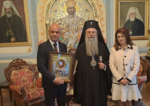 Негово Високопреосвещенство Пловдивския митрополит Николай прие днес кандидат-кмета на Пловдив