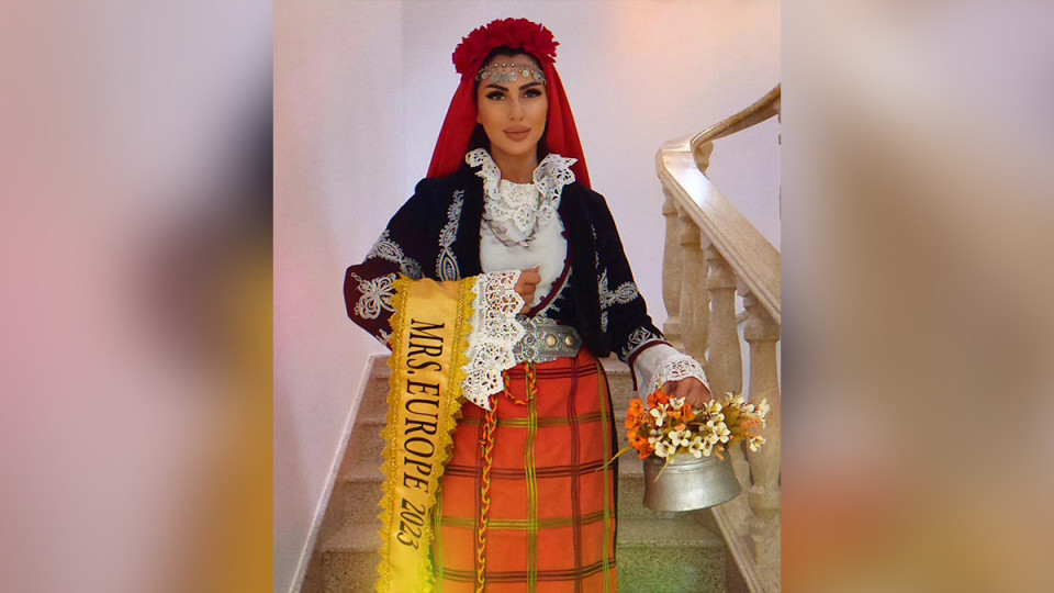 Българска хубавица спечели конкурса Мисис Европа който се проведе в