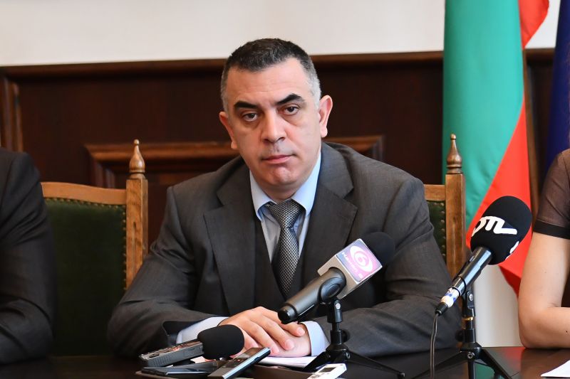 Кметът на община Сливен Стефан Радев се срещна с министъра