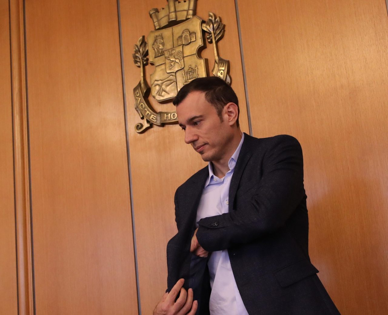 Лидерът на ГЕРБ Бойко Борисов изправи столичния кмет Васил Терзиев