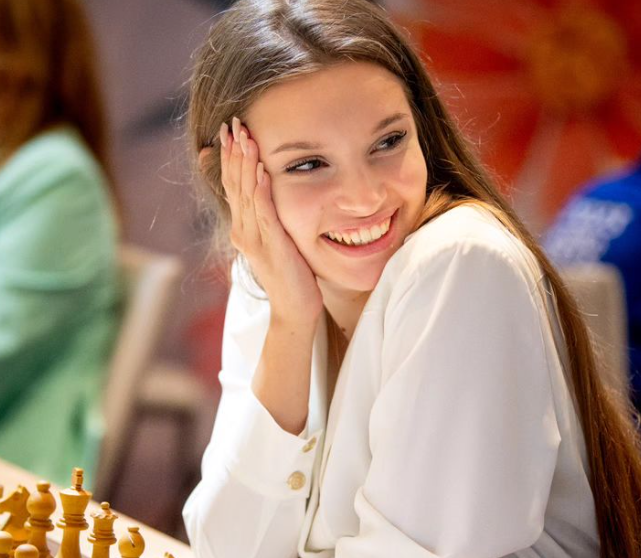Европейската шампионка по шахмат с отбора на България Гергана Пейчева