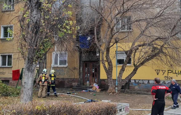 Пожар в жилищен блок в Пловдив Той е станал на булевард