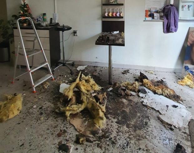 Пожар възникна във фризьорски салон в центъра на Пловдив.Мигновената реакция