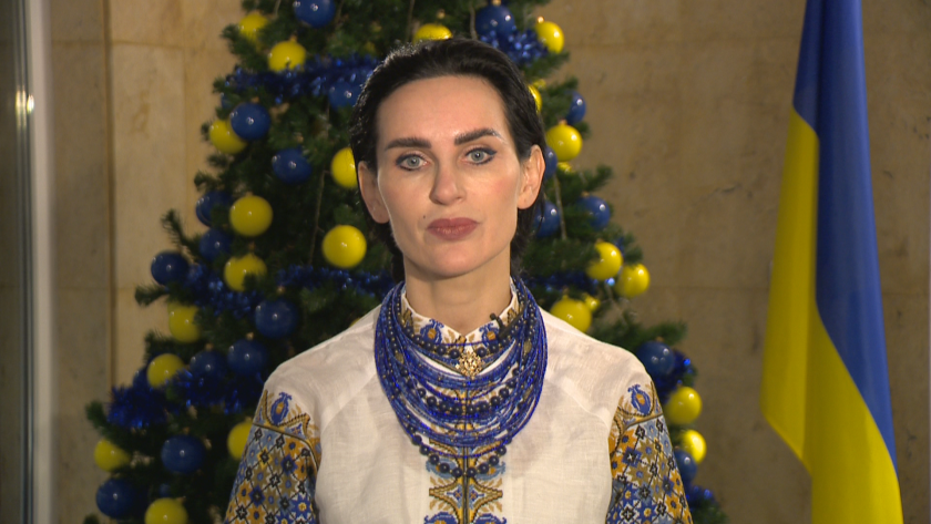 Посланикът на Украйна в България Олеся Илашчук заяви в Рождественското