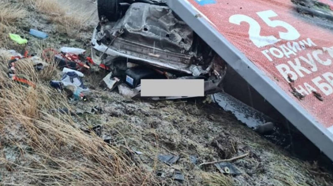 Тежка катастрофа е станала на пътя Бургас-Камен, съобщава очевидец, цитиран