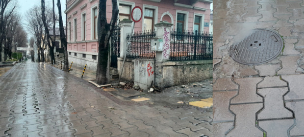 Една от най емблематичните улици във Варна е в окаяно състояние