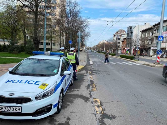 Специализирана полицейска операция Пешеходец отново се провежда в Пловдив Със