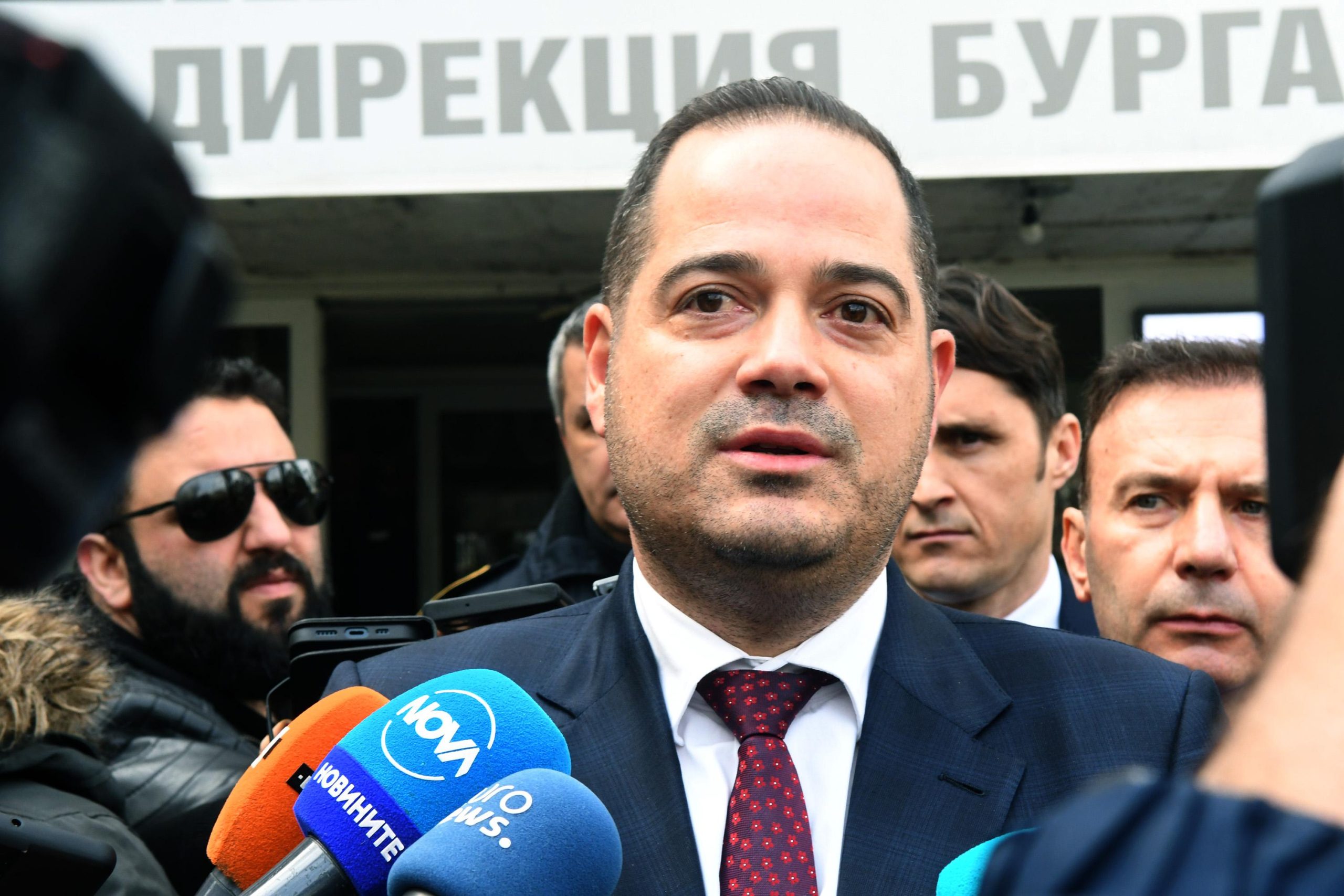 Министърът на вътрешните работи Калин Стоянов посети ОД на МВР Кюстендил