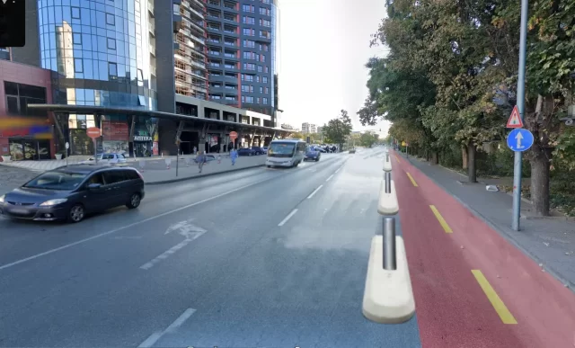  план за велоалея, Пещерско шосе, Пловдив 